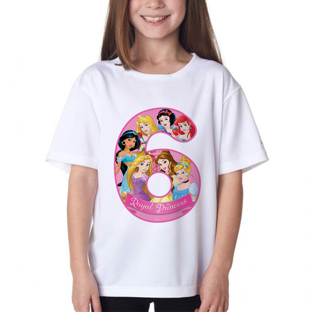 Koszulka dziecięca z nadrukiem Mrożone z numerem urodzinowym 1-9 - Wianko - 10