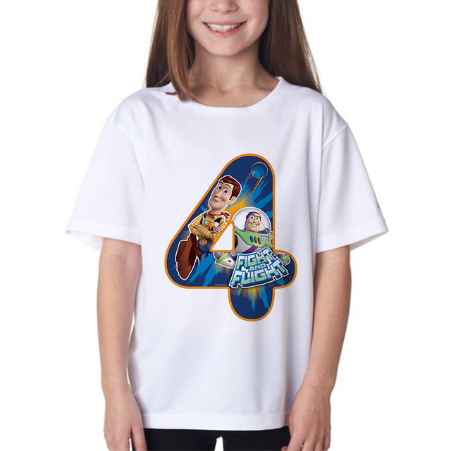 Koszulka dziecięca z nadrukiem Mrożone z numerem urodzinowym 1-9 - Wianko - 17