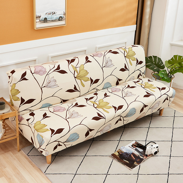 Elastyczna narzuta na sofę z kwiatowym wzorem - ochrona mebli przed zabrudzeniami - Wianko - 16