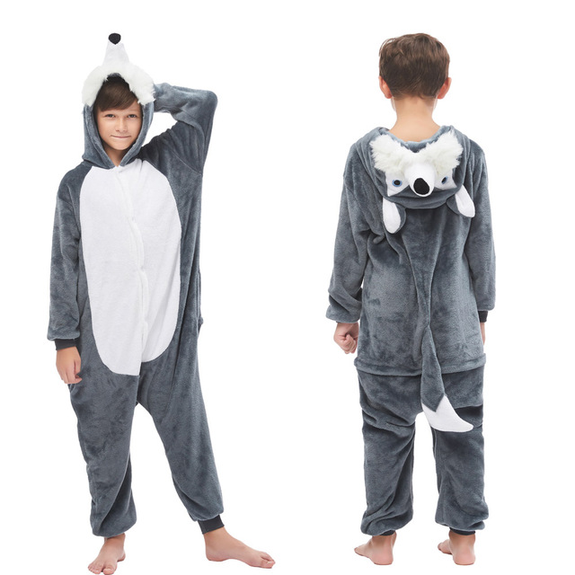 Kombinezon piżama dziecięca Stitch Kigurumi Lion Onesies zimowa flanela, ciepła, zwierzęcy kostium, cosplayer, chłopiec, dziewczynka - Wianko - 20