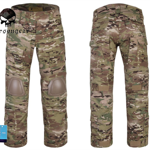 Spodnie wojskowe męskie Emerson Tactical Gen2 z ochraniaczem na kolana (Multicam MC) - Wianko - 10