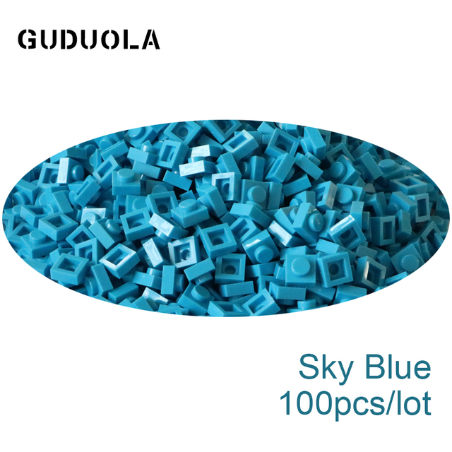 Klocki Guduola MOC Building Block 3024 - 1X1, Pixel Art 80 kolorów, zestaw 100 sztuk - Wianko - 58
