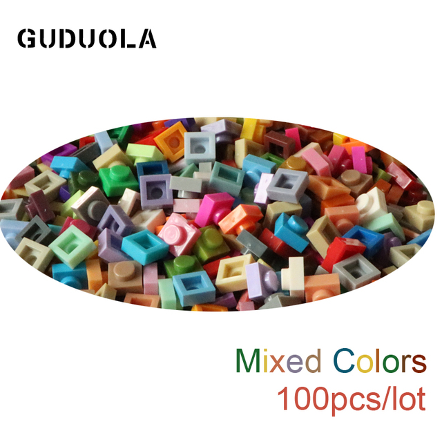 Klocki Guduola MOC Building Block 3024 - 1X1, Pixel Art 80 kolorów, zestaw 100 sztuk - Wianko - 79