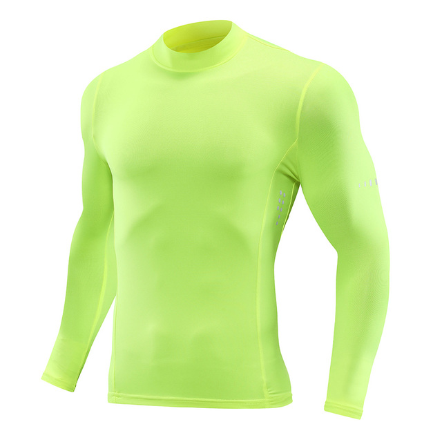 Koszulka sportowa kompresyjna męska długim rękawem S-XXL do biegania, fitnessu, sportu i turystyki - Wianko - 22