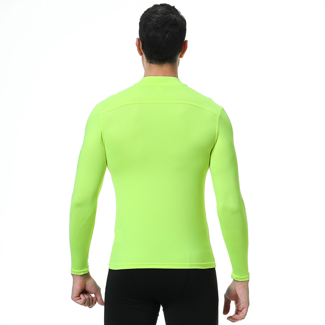 Koszulka sportowa kompresyjna męska długim rękawem S-XXL do biegania, fitnessu, sportu i turystyki - Wianko - 12