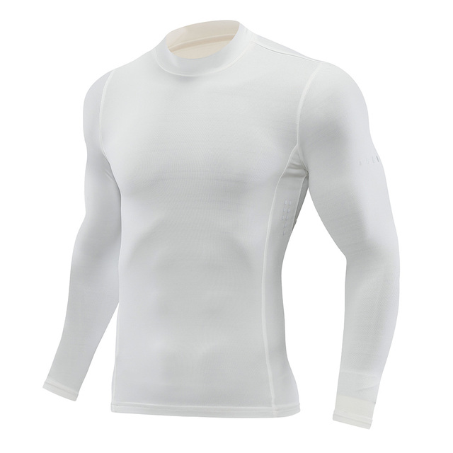 Koszulka sportowa kompresyjna męska długim rękawem S-XXL do biegania, fitnessu, sportu i turystyki - Wianko - 18