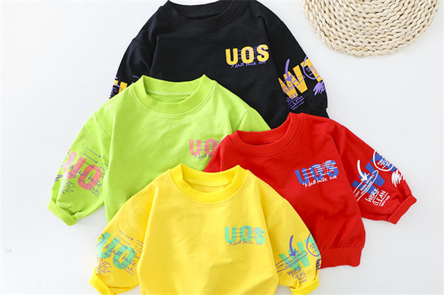 Zestaw ubrań dla chłopców: koszulka z litery i spodnie kamuflażowe (2 sztuki) w nowej, modnej kolekcji na sezon wiosna-jesień 2020 dla dzieci - Wianko - 18