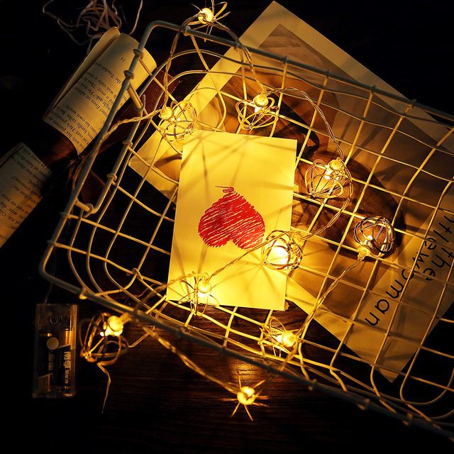 Żarówkowa girlanda żarówkowa w kształcie serca z podświetleniem LED, ozdoba w stylu retro, wykonana z metalu w kolorze złotym, idealna do dekoracji weselnych i świątecznych - Wianko - 4