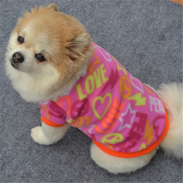 Polarowy płaszcz dla małych psów z nadrukiem czaszki - modna odzież dla psów, idealna dla buldogów francuskich i Chihuahua - Wianko - 80