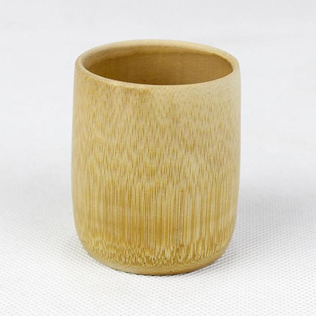 Naturalny bambusowy kubek do herbaty - okrągły kubek z bambusowym zapachem - Wianko - 9