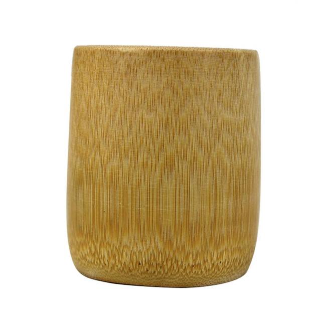 Naturalny bambusowy kubek do herbaty - okrągły kubek z bambusowym zapachem - Wianko - 10