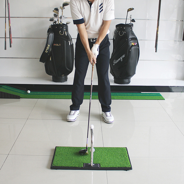 Huśtawka do gry w golfa - treningowe narzędzie z piłką golfową i kijem - Wianko - 60