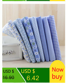 Booksew tkanina lniana niebieska bawełniana - idealna do szycia Tissu DIY Handmade, obrusów, toreb, kurtyn, poduszek i innych tekstyliów domowych - Wianko - 55
