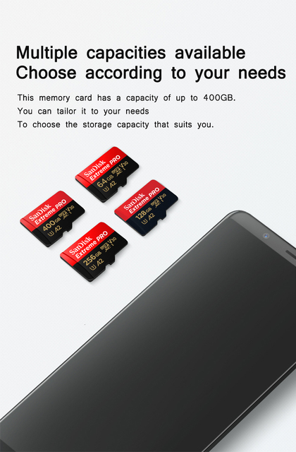 Karta pamięci SanDisk Extreme Professional microSD 64GB-1TB, klasa 10, U3 A2 V30, do GoPro - Wianko - 16