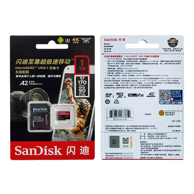 Karta pamięci SanDisk Extreme Professional microSD 64GB-1TB, klasa 10, U3 A2 V30, do GoPro - Wianko - 17
