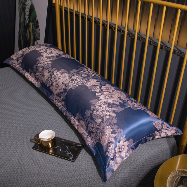 Poliester satynowa poszewka na poduszkę, w stylu europejskim, żakardowe wykończenie, duże rozmiary, dla miłośników podwójnej poduszki - Wianko - 13