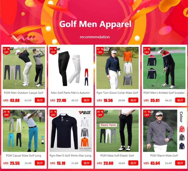 PGM Długie męskie spodnie do golfa - szybkoschnące, wodoodporne, treningowe, dresowe, fitness (sznurkiem) - Wianko - 1