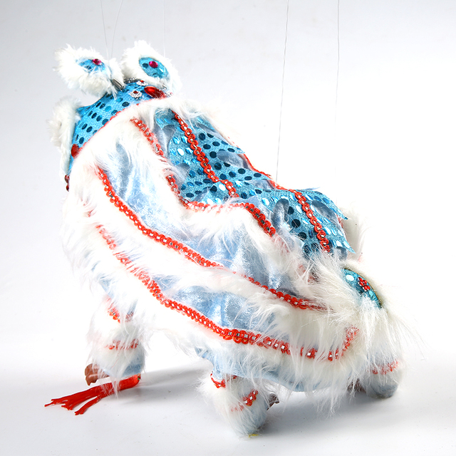 Marionetka lew Model drutu ręcznie wykonana 38cm - Wianko - 18