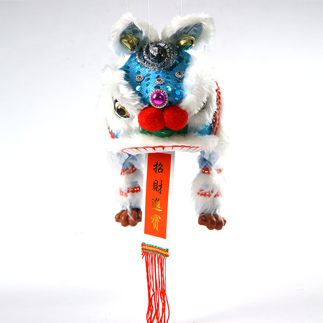 Marionetka lew Model drutu ręcznie wykonana 38cm - Wianko - 16