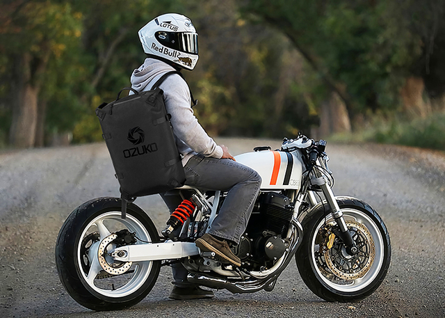 Plecak motocyklowy OZUKO na laptop 15.6 cala wodoodporny mężczyzna młodzieżowy torba podróżna Mochilas - Wianko - 10