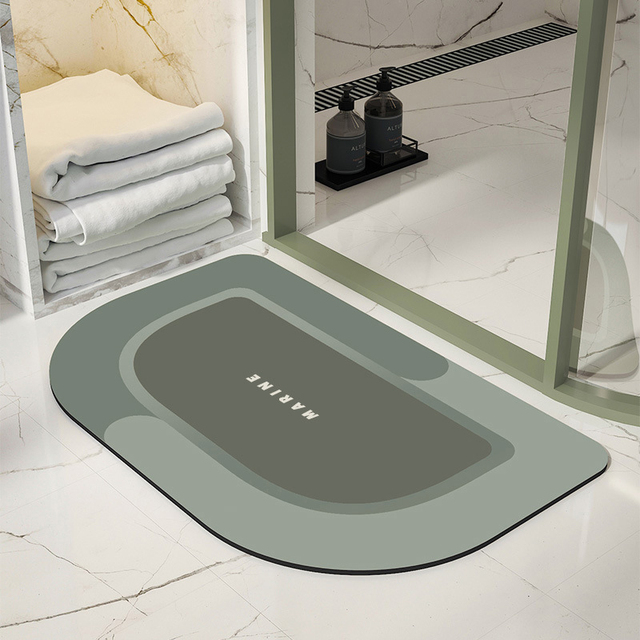 Dywan łazienkowy Nordic antypoślizgowy z absorpcją wody i super antypoślizgową zmywalną podłogową matą do toalety - Wianko - 10