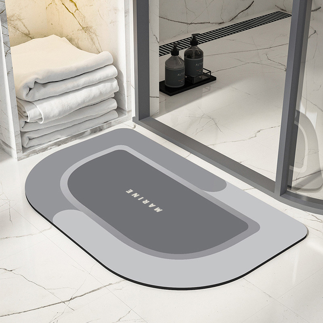 Dywan łazienkowy Nordic antypoślizgowy z absorpcją wody i super antypoślizgową zmywalną podłogową matą do toalety - Wianko - 9