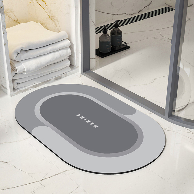 Dywan łazienkowy Nordic antypoślizgowy z absorpcją wody i super antypoślizgową zmywalną podłogową matą do toalety - Wianko - 5