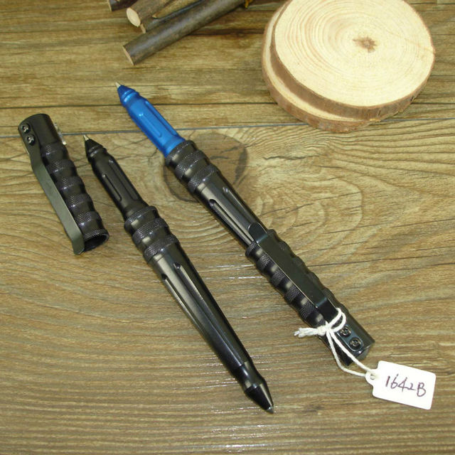 Długopis Samoobrona Tactical Survival z personalizacją - przenośne, funkcjonalne pióro outdoorowe 1642B - Wianko - 1