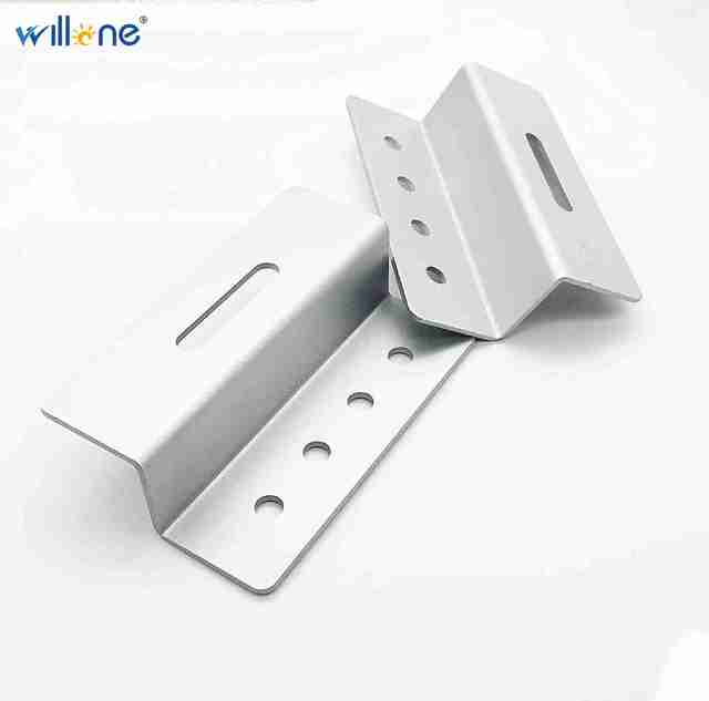 Montaż paneli słonecznych - zestaw Willone Z, 4 aluminiowe wsporniki ze stali nierdzewnej - Wianko - 11