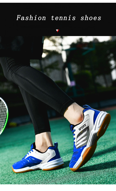 JIEMIAO wysokiej jakości męskie buty do tenisa wygodne oddychające męskie tenisówki do tenisa na zewnątrz buty sportowe buty Tenis Masculino - Wianko - 10