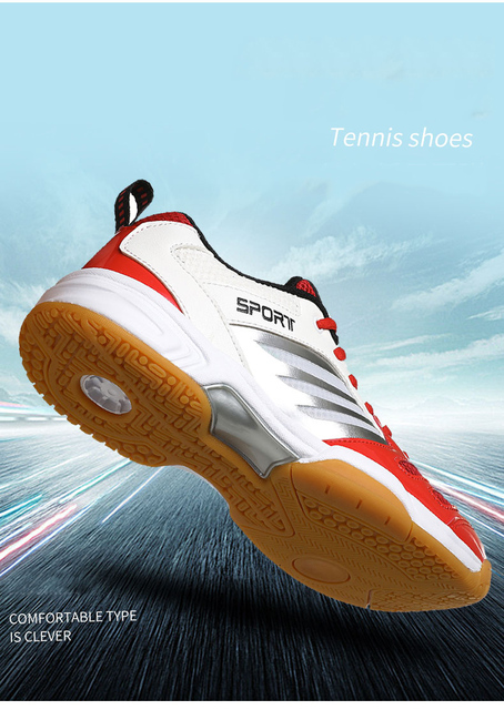 JIEMIAO wysokiej jakości męskie buty do tenisa wygodne oddychające męskie tenisówki do tenisa na zewnątrz buty sportowe buty Tenis Masculino - Wianko - 4