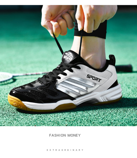 JIEMIAO wysokiej jakości męskie buty do tenisa wygodne oddychające męskie tenisówki do tenisa na zewnątrz buty sportowe buty Tenis Masculino - Wianko - 14