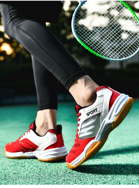 JIEMIAO wysokiej jakości męskie buty do tenisa wygodne oddychające męskie tenisówki do tenisa na zewnątrz buty sportowe buty Tenis Masculino - Wianko - 16