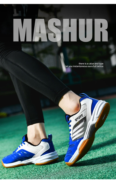 JIEMIAO wysokiej jakości męskie buty do tenisa wygodne oddychające męskie tenisówki do tenisa na zewnątrz buty sportowe buty Tenis Masculino - Wianko - 9