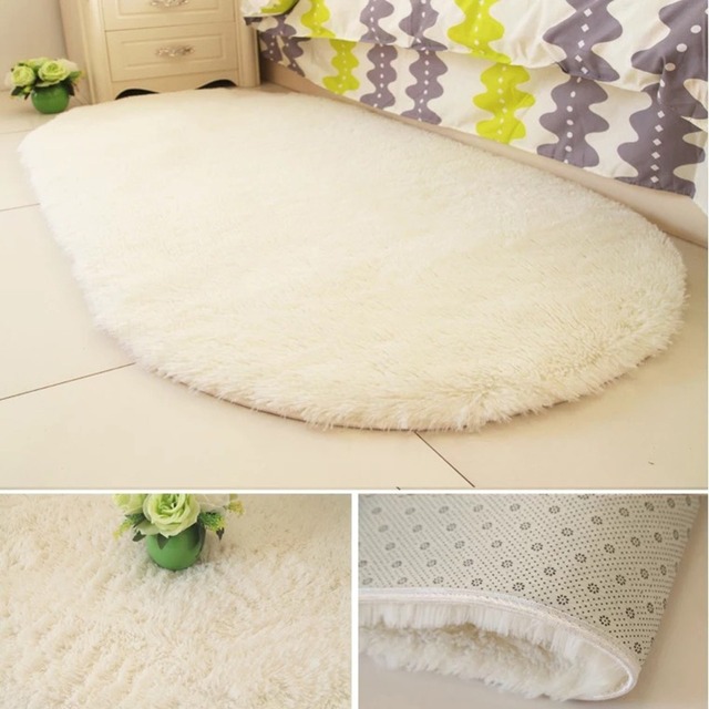 Gruby pluszowy dywan do salonu: dywan łóżko dla dzieci i pokój puszyste dywany podłogowe okno nocna Home Decor dywaniki z miękkiego aksamitu Mat - Wianko - 1