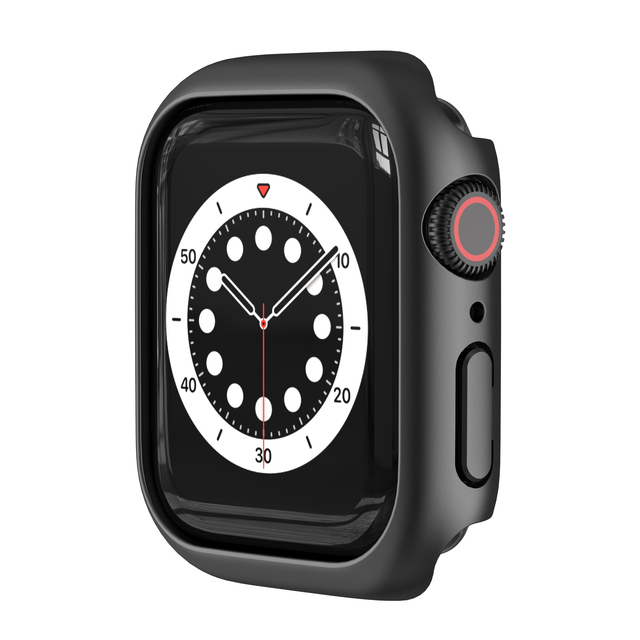 Pokrowiec ochronny Super aluminiowy zderzak na Apple Watch Series 7 41mm/45mm przeciw zarysowaniom - osłonka do zegarka - Wianko - 5