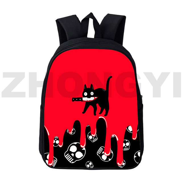 Plecak 3D Cat 2021, 12/16 cali, Kawaii, dla kobiet, dla dzieci, płótno, torba na laptopa, szkolna torba, Cartoon Anime, College Bookbags - Wianko - 11