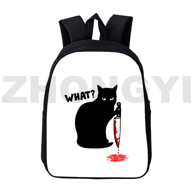 Plecak 3D Cat 2021, 12/16 cali, Kawaii, dla kobiet, dla dzieci, płótno, torba na laptopa, szkolna torba, Cartoon Anime, College Bookbags - Wianko - 12