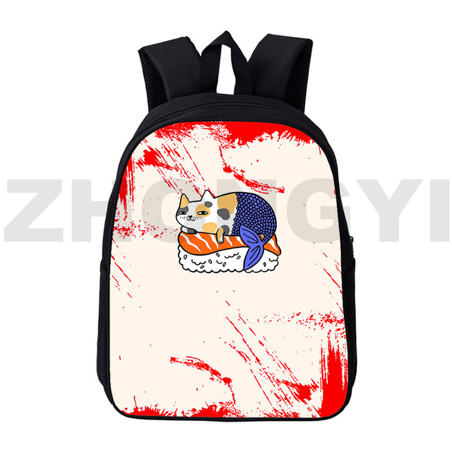 Plecak 3D Cat 2021, 12/16 cali, Kawaii, dla kobiet, dla dzieci, płótno, torba na laptopa, szkolna torba, Cartoon Anime, College Bookbags - Wianko - 22