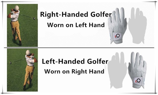 Rękawice golfowe męskie – 1/2/6 sztuk lewa ręka, oddychające, odpornościowe na deszcz, antypoślizgowe – rozmiary S, M, ML, L, XL - Wianko - 14