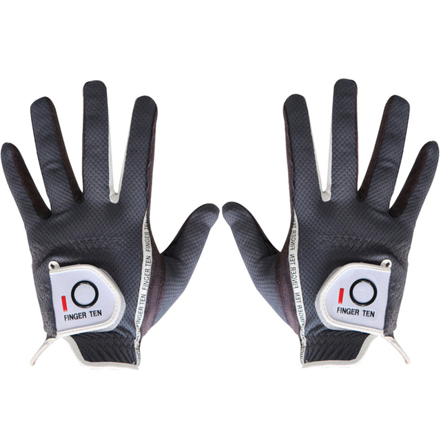 Rękawice golfowe męskie – 1/2/6 sztuk lewa ręka, oddychające, odpornościowe na deszcz, antypoślizgowe – rozmiary S, M, ML, L, XL - Wianko - 19
