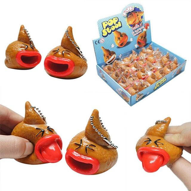 Innowacyjny Tricky stołek z wisiorkiem - Tongue Out: zabawka dla dzieci i małych dzieci - Wianko - 4