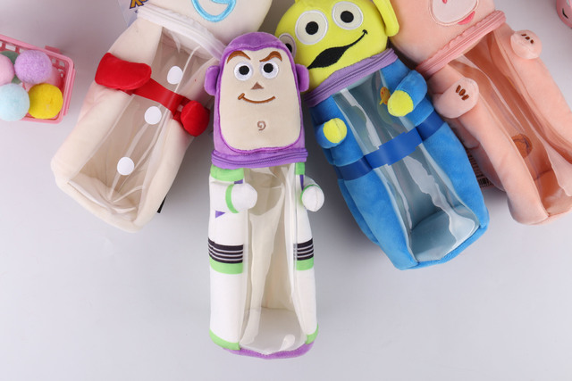 Disney Toy Story Buzz Lightyear - nadziewana zabawka piórnik o długości 26cm z bożonarodzeniowym wzorem z kreskówki - idealny prezent urodzinowy - Wianko - 14