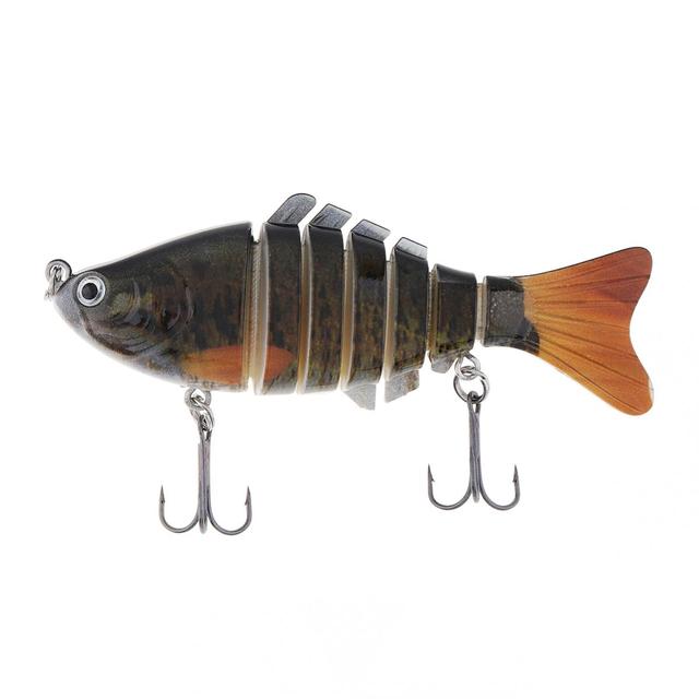 Zestaw 3 przynęt 7 segmentów dla wędkarzy - 10cm, 15.5g, wobler, crankbait, twarda sztuczna przynęta - Wianko - 9