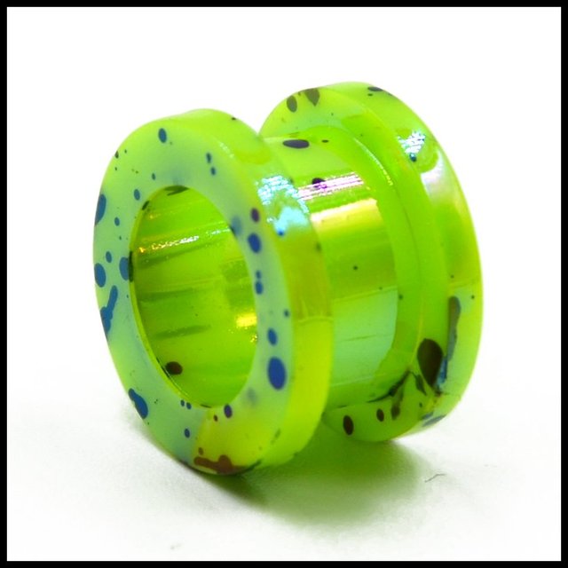 Akrylowa kropka śruba do zatyczek do uszu z flesh tunelami w różnych kolorach - biżuteria piercingowa (5-12mm) - Wianko - 8
