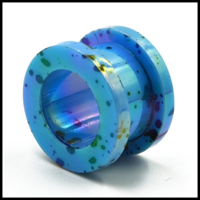 Akrylowa kropka śruba do zatyczek do uszu z flesh tunelami w różnych kolorach - biżuteria piercingowa (5-12mm) - Wianko - 9