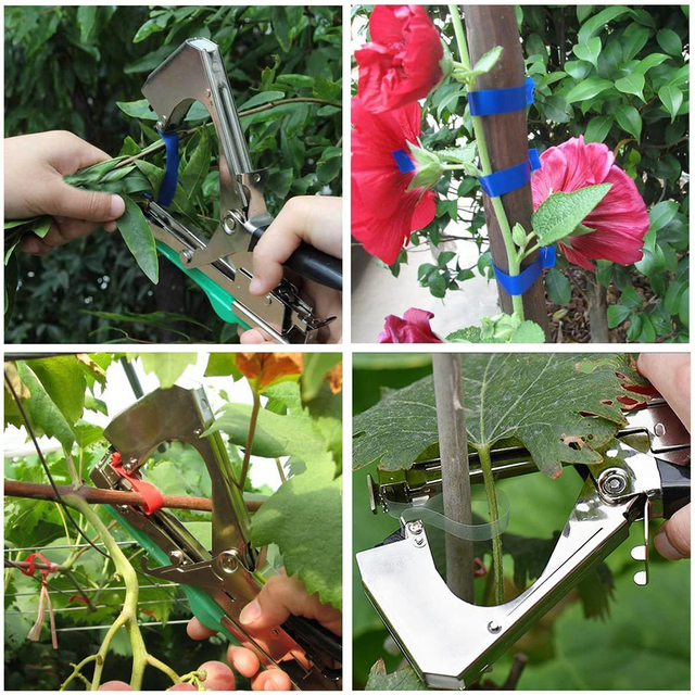 Wiązarka roślin Tapener - narzędzie do trwałej i wygodnej uprawy roślin z kwiatem owocowym - Wianko - 6