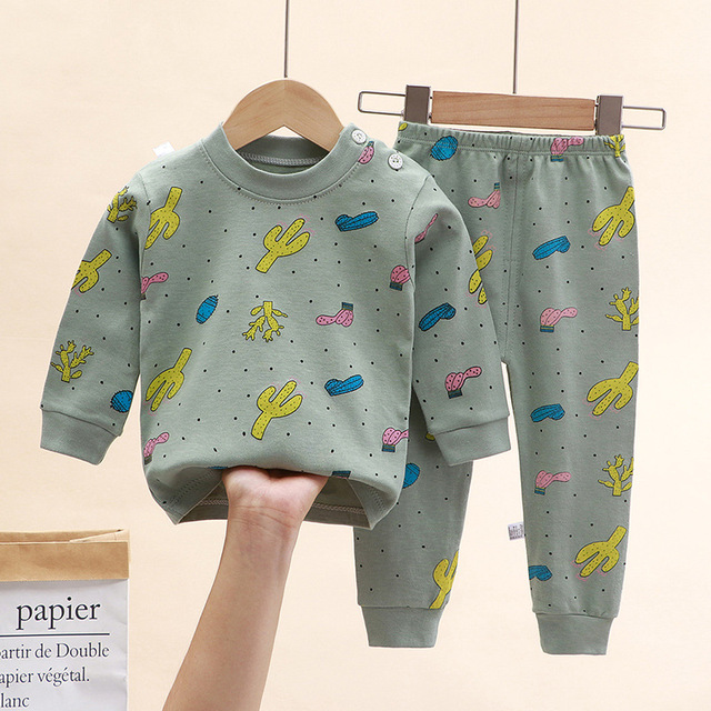 Zestawy ubrań dla niemowląt: koszula + spodnie 2 sztuki, jesień/zima, dla dziewczynek i chłopców - Wianko - 7