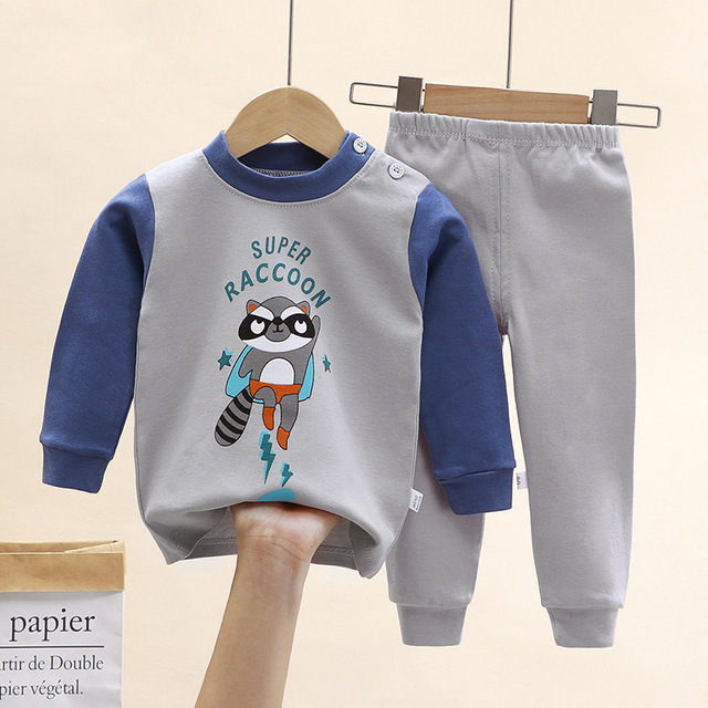 Zestawy ubrań dla niemowląt: koszula + spodnie 2 sztuki, jesień/zima, dla dziewczynek i chłopców - Wianko - 5