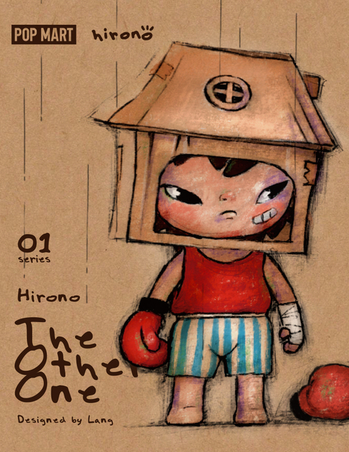 Niespodziankowe pudełko z oryginalną figurką anime Pop Mart HIRONO druga seria - Wianko - 1